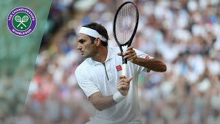 Roger Federer vs Rafael Nadal Wimbledon 2019 semifinal highlights [upl. by Aileek]