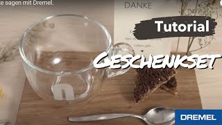 Dremel®  Kaffeetablett mit Cappuccinotasse erstellen [upl. by Eatnoed901]