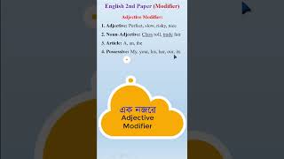 Modifier Part18 english modifier hsc spokenenglish englishgrammar [upl. by Munafo174]