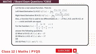 Let fx be a real valued function Then itsLeft Hand Derivative LHD L  f  a  lim h [upl. by Koser355]