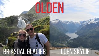 NORWAY CRUISE 🇳🇴 Part 2  PampO Iona  Olden  Briksdal Glacier amp Loen Skylift [upl. by Idnas]