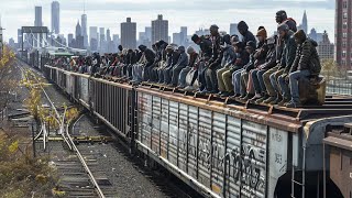 Migrants Rush to NYC… As Border Closes [upl. by Liu]