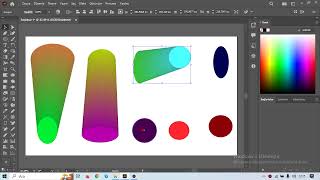 Adobe Illustrator Elipsde Karışım Aracının Değiştirilmesi Eğitimi [upl. by Thebault]