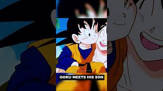 Goku Meets His Son Goten For The First Time And Says Goodbye  Dragon Ball Z shorts [upl. by Proudlove861]