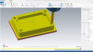 13 Trayectoria Spotdrill taladrado y roscado Programación de mecanizado 2D con MasterCAM [upl. by Notsej]