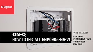 How to Install 9quot OnQ DualPurpose Enclosure [upl. by Copland997]