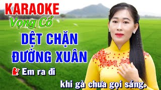 DỆT CHẶNG ĐƯỜNG XUÂN ➤ Song Ca Cùng Công Linh ➤ TÂN CỔ Thiếu Kép 2024 [upl. by Lacy]