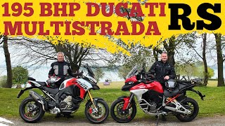 2024 Ducati Multistrada V4 RS over 195 bhp  First Ride [upl. by Leviram219]