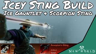 Ice GauntletScorpion Sting PVP Build  New World Season 5 [upl. by Ayoras]