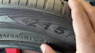 How to Read a Tire Size amp Understanding a Tire Sidewall [upl. by Iadrahc]