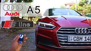 Audi A5 S Line TFSI Sportback POV DRIVE TEST  ENGINE and EXHAUST SOUNDS with Cinematic Walkthrough [upl. by Bergeman]