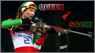 Darya Domracheva • Queen of Sochi [upl. by Aleik471]