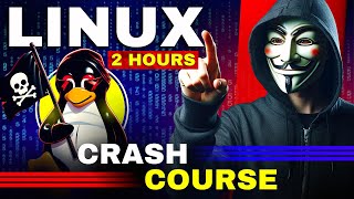 LINUX Full Course for Beginners in 2 HOURS  2024 Edition [upl. by Ydiarf]