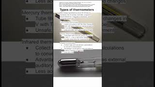 Types of thermometers [upl. by Columbine]