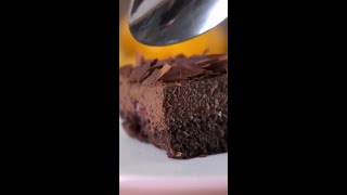 Low FODMAP Chocolate Mousse Cake🍰 🍫 shorts [upl. by Knox372]