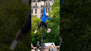 Some sort of football yoga at Sacré Coeur [upl. by Adnohsat]