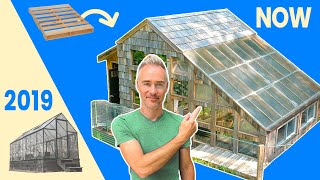 The Story of Building my GEOTHERMAL Greenhouse [upl. by Nynahs957]