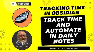 Tracking Time in Obsidian with Toggl and Daily Notes [upl. by Devonna]