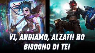 Jinx Arcane Spezzata  Interazioni speciali 🇮🇹 Italiano Voce [upl. by Louisa]