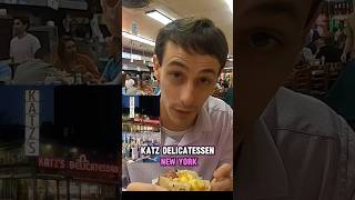 Katz’s Deli World Famous Sandwich comedy vlog nyc [upl. by Gnirol]