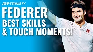 Roger Federer Most Unbelievable Skill Moments [upl. by Levi]