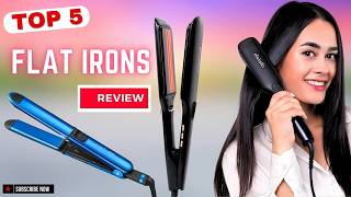 Top 5 Best Flat Irons 2024 Review [upl. by Haroppizt858]