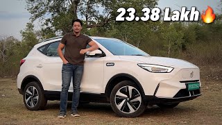 2023 MG ZS EV Drive Review  Nexon EV Killer [upl. by Eidoj320]