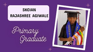 Heartwarming speech of acceptance by SKCian Rajshree Agiwale Bhartiya at her Primary Convocation [upl. by Ennaitak]