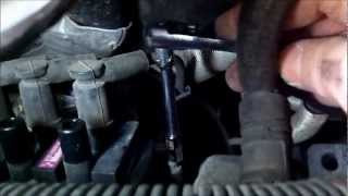 How to tune up Ford Freestar 2004 fuel filter spark plugs part 1of2 [upl. by Garling]