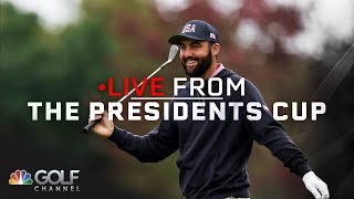 Presidents Cup Day 3 fourball matchups announced  Live From the Presidents Cup  Golf Channel [upl. by Sandeep772]