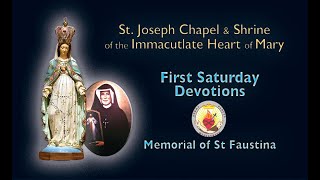 Terra Sancta Ministries Live  First Saturday Devotions [upl. by Noffets290]