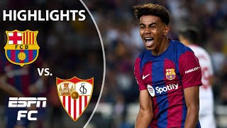 Barcelona vs Sevilla  LALIGA Highlights  ESPN FC [upl. by Chemush]