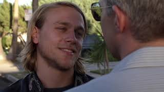 Sons of Anarchy Jax threatens agent Kohn [upl. by Olympias238]