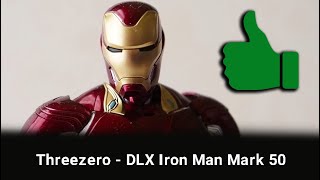 Threezero DLX Avengers Infinity War Iron Man Mark 50 Figure Review [upl. by Gilli979]