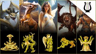 Mitología y Simbolismo de las 13 Armaduras Doradas  Caballeros Zodiaco  Saint Seiya [upl. by Ailedroc789]