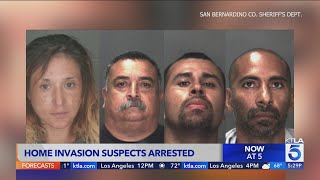 Suspects with alleged gang ties in Southern California arrested in violent home invasion [upl. by Ranger525]