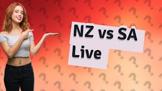 Where can I see NZ vs SA [upl. by Wojak856]