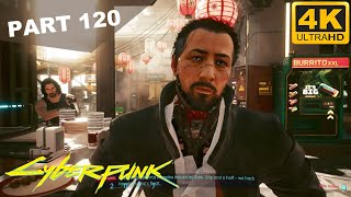 CYBERPUNK 2077 Gameplay Walkthrough Part 120 –  60FPS 4K PS5 [upl. by Ylrebmic]