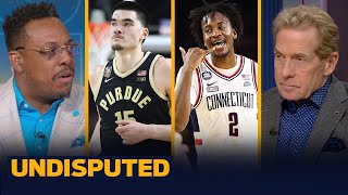 UConn beats Purdue to win backtoback National Championships Newton named MOP  NCAA  UNDISPUTED [upl. by Peednus583]