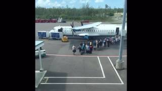 Bahamasair ATR 72600 Boarding and Departure Off Gate [upl. by Dannie]