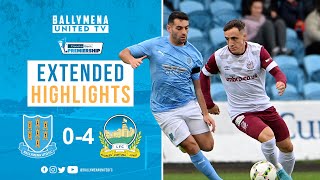 MATCH HIGHLIGHTS  Ballymena United 04 Linfield  Danske Bank Premiership [upl. by Coh849]