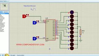 Working of CD4017 IC [upl. by Ifar]