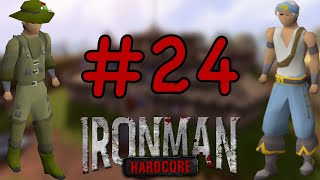 Road To Top 10 Hardcore Ironman  Old School Runescape  24 [upl. by Dygal]