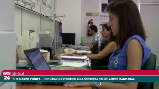 LUnical incontra i laureandi alla triennale alla scoperta dei corsi di laurea magistrale [upl. by Halilak]