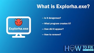 Explorhaexe Process Virus Removal Guide [upl. by Seen]