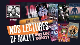 NOS LECTURES DE JUILLET mis un doigt [upl. by Allegra542]