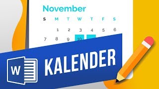 Kalender zu Word hinzufügen  Kalendervorlagen in Word erstellen [upl. by Sonja]