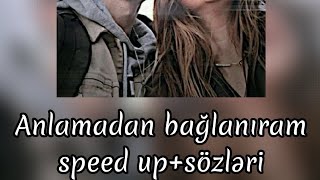 Nur CəfərliAnlamadan bağlanıram Speed upSözləri Lyrics [upl. by Adav204]