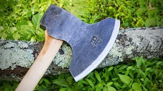 Forging a Hewing Axe  Blacksmithing [upl. by Sam]