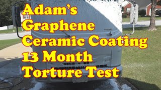 Adams Polishes Graphene Ceramic Coating 13 Month Torture Test [upl. by Afra]